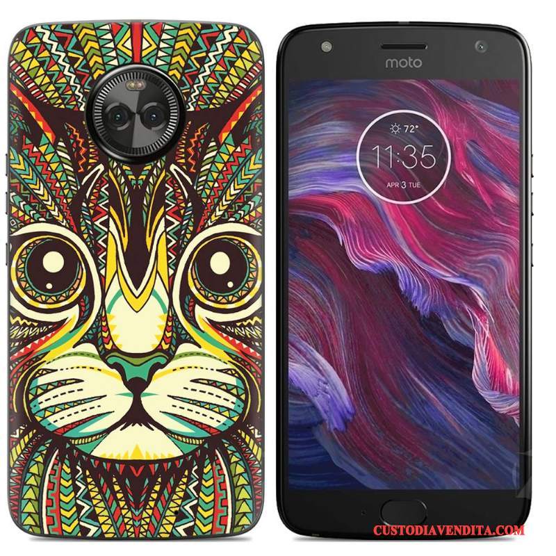 Custodia Moto X4 Cartone Animato Morbidotelefono, Cover Moto X4 Colore