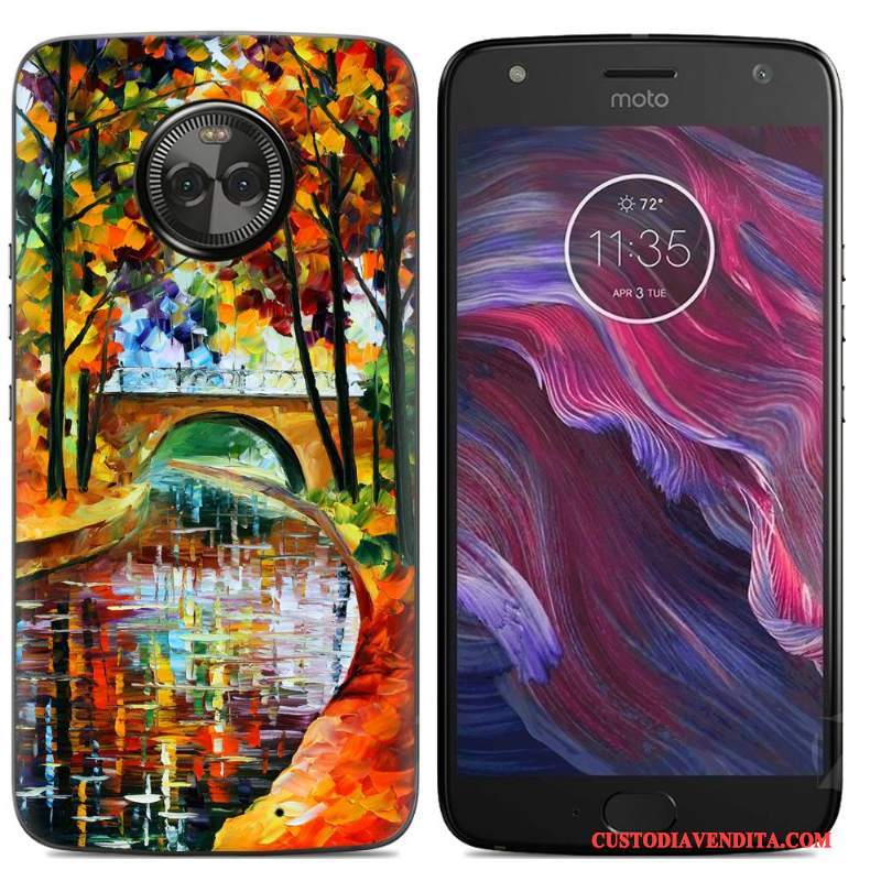 Custodia Moto X4 Cartone Animato Morbidotelefono, Cover Moto X4 Colore