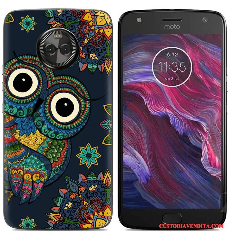 Custodia Moto X4 Cartone Animato Morbidotelefono, Cover Moto X4 Colore