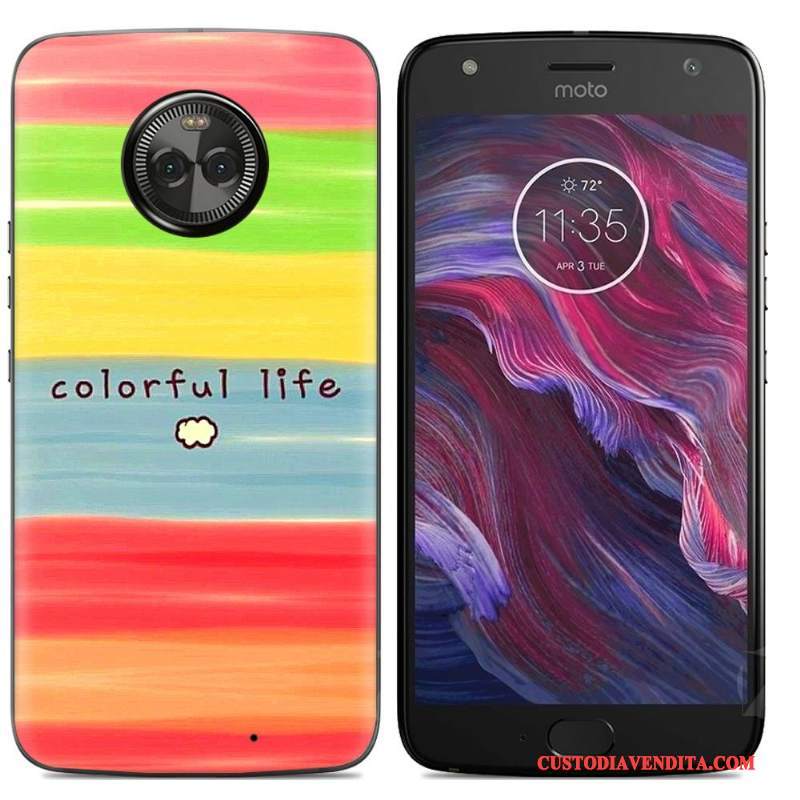 Custodia Moto X4 Cartone Animato Morbidotelefono, Cover Moto X4 Colore