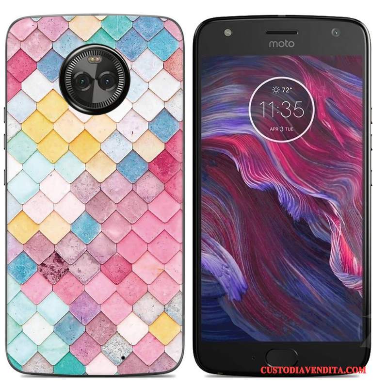 Custodia Moto X4 Cartone Animato Morbidotelefono, Cover Moto X4 Colore