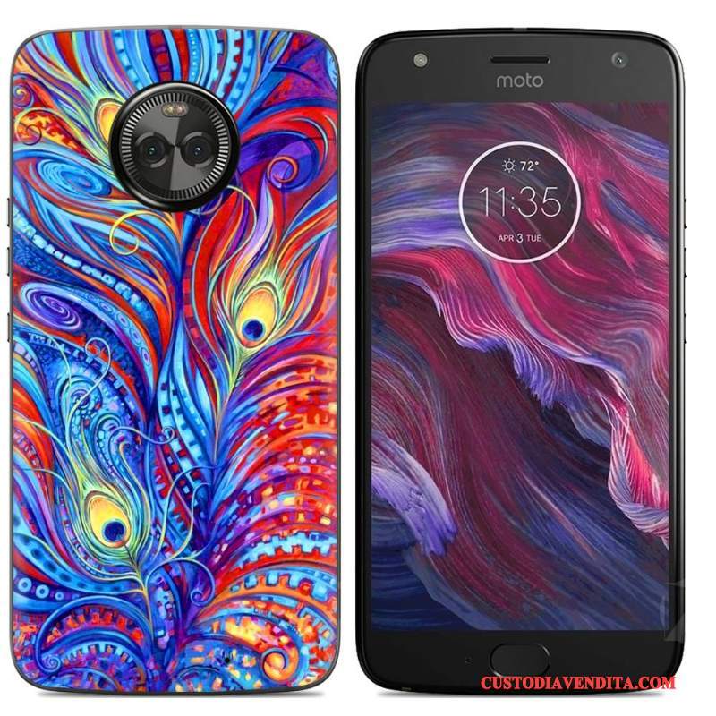 Custodia Moto X4 Cartone Animato Morbidotelefono, Cover Moto X4 Colore