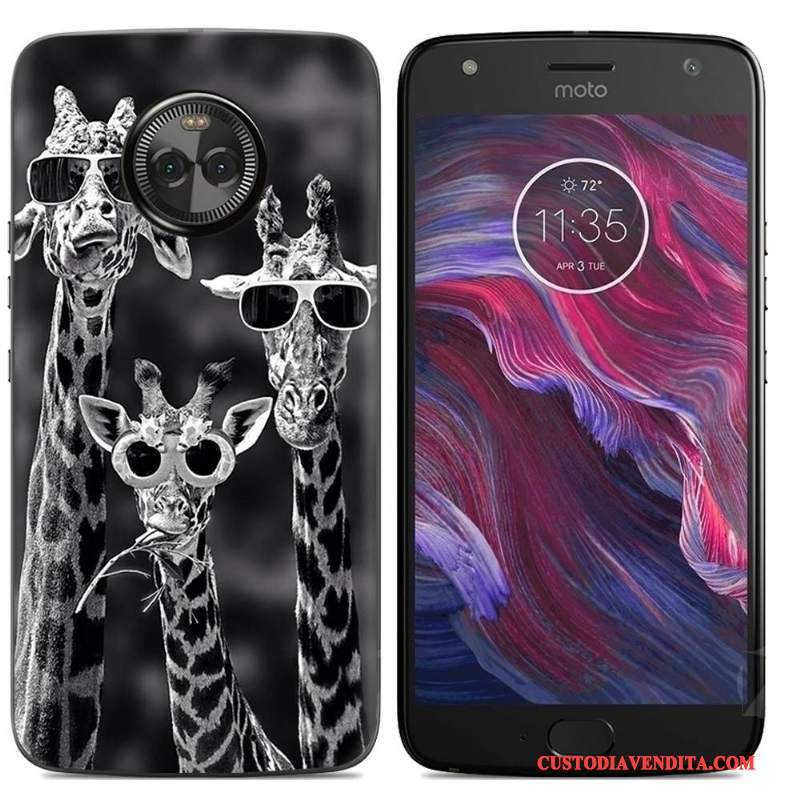 Custodia Moto X4 Cartone Animato Morbidotelefono, Cover Moto X4 Colore