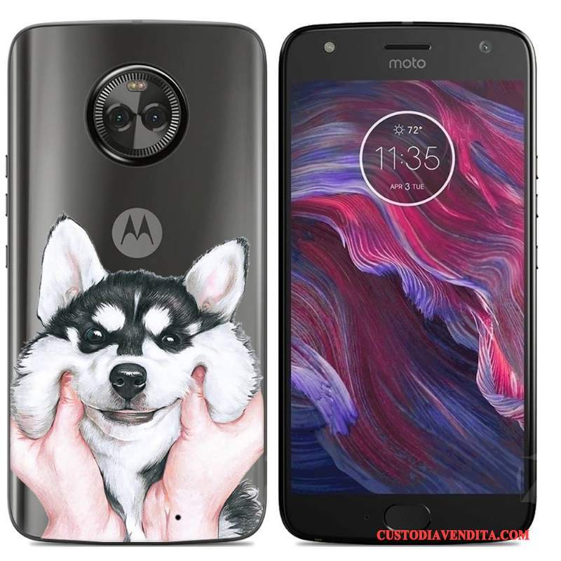 Custodia Moto X4 Cartone Animato Morbidotelefono, Cover Moto X4 Colore