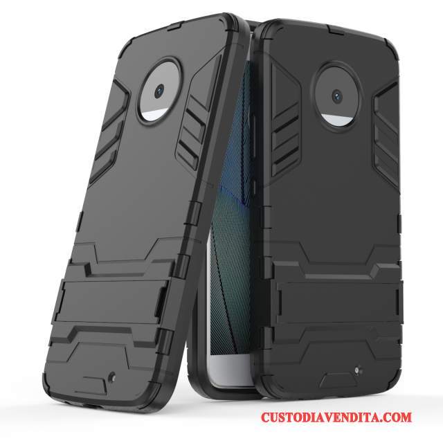 Custodia Moto X4 Protezione Di Personalità Supporto, Cover Moto X4 Armatura Rosso