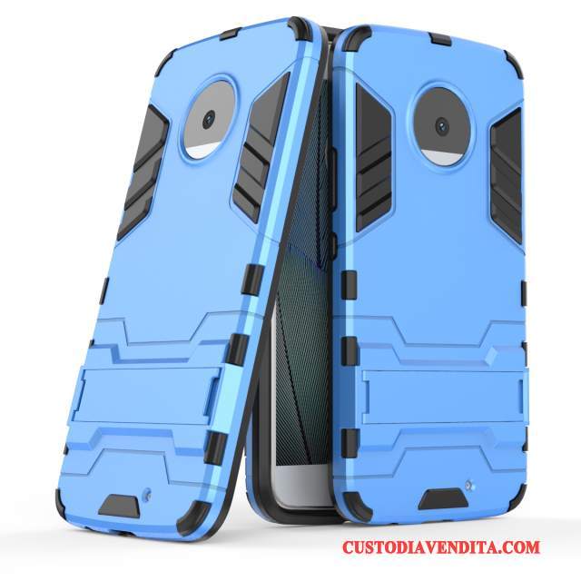 Custodia Moto X4 Protezione Di Personalità Supporto, Cover Moto X4 Armatura Rosso