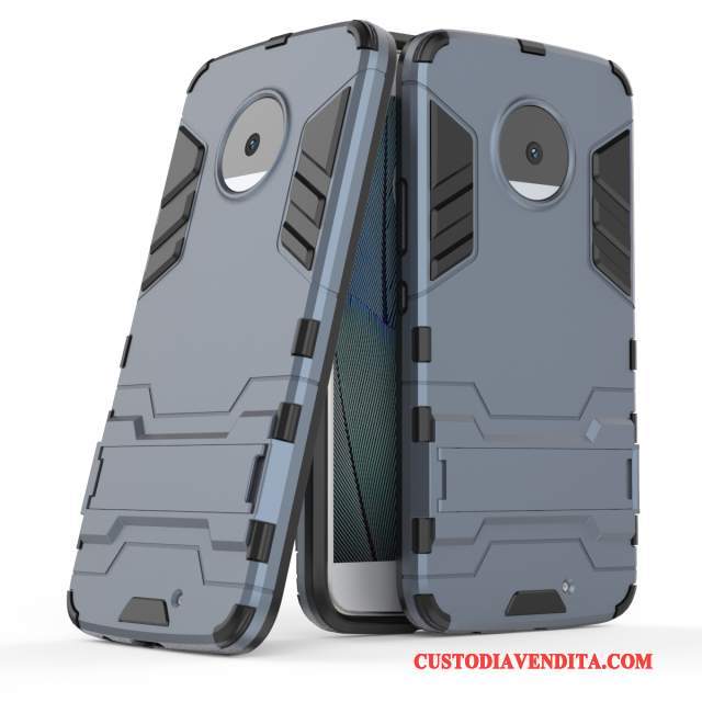 Custodia Moto X4 Protezione Di Personalità Supporto, Cover Moto X4 Armatura Rosso