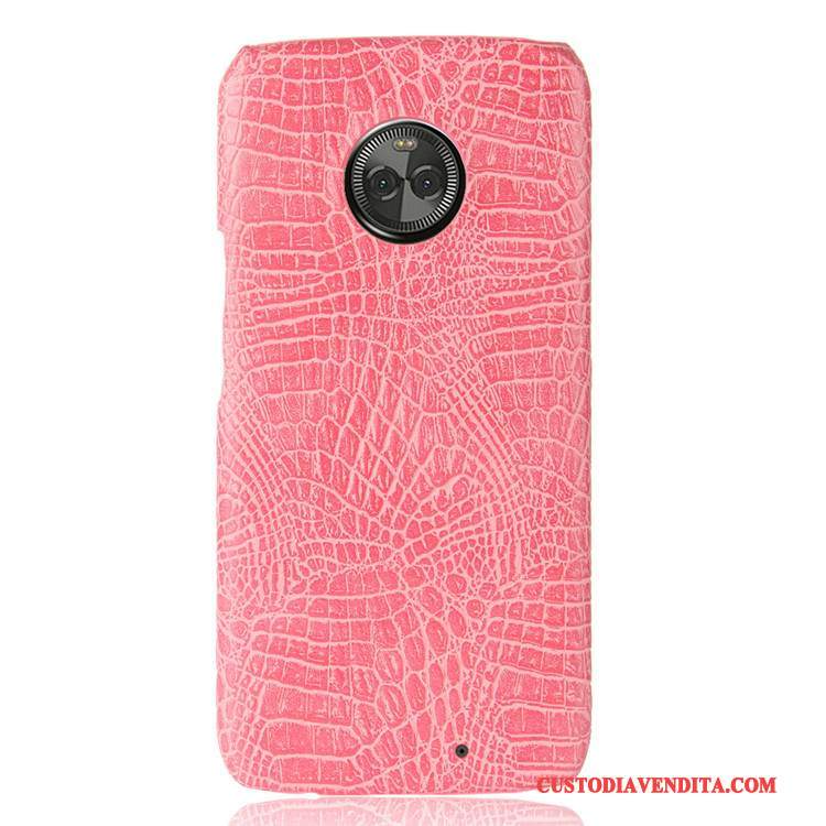 Custodia Moto X4 Protezione Telefono Difficile, Cover Moto X4 Rosa Coperchio Posteriore