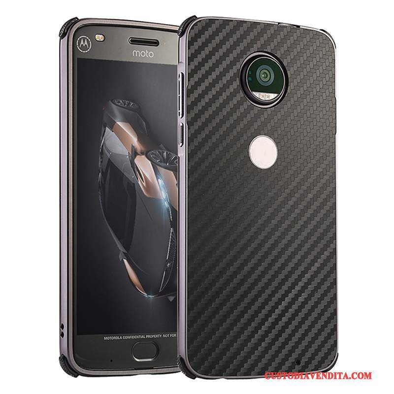 Custodia Moto X4 Protezione Verde Metallo, Cover Moto X4 Anti-cadutatelefono