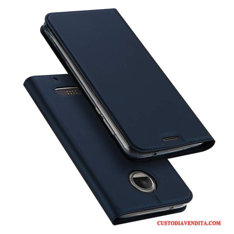 Custodia Moto Z 2018 Pelle Carta Oro, Cover Moto Z 2018 Protezione Telefono Supporto