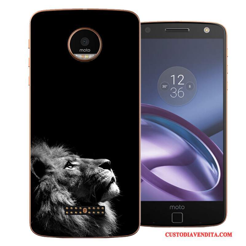 Custodia Moto Z Cartone Animato Telefono Nuovo, Cover Moto Z Protezione Bianco Difficile