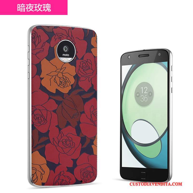 Custodia Moto Z Coperchio Posteriore Bianco, Cover Moto Z Telefono Blu