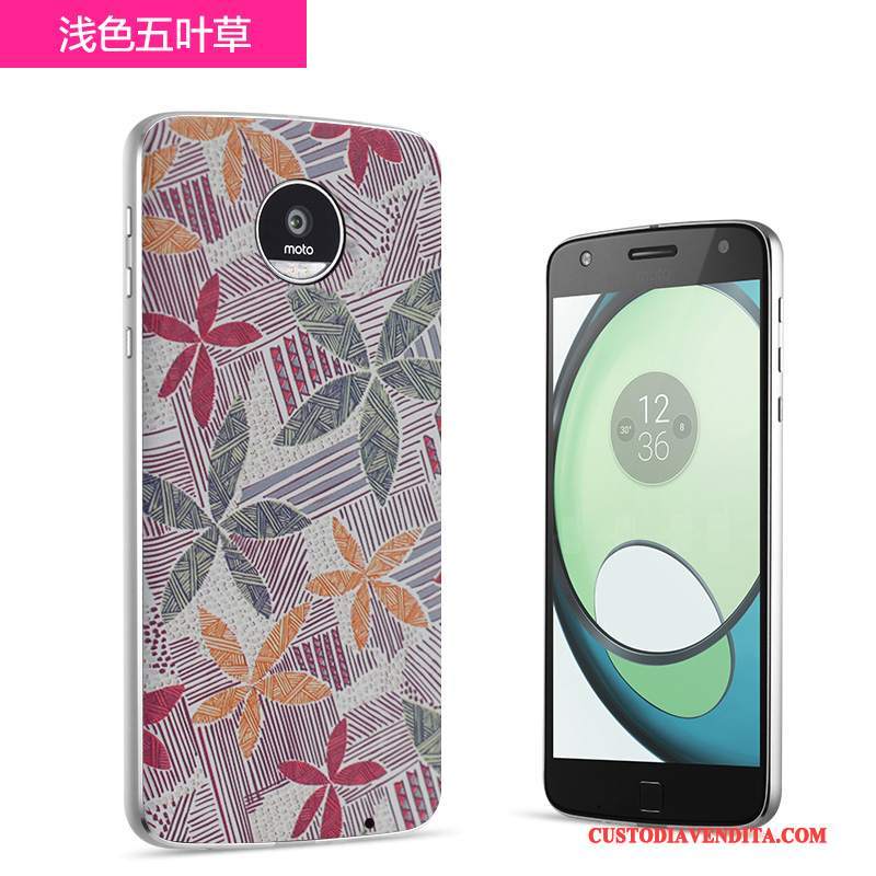 Custodia Moto Z Coperchio Posteriore Bianco, Cover Moto Z Telefono Blu