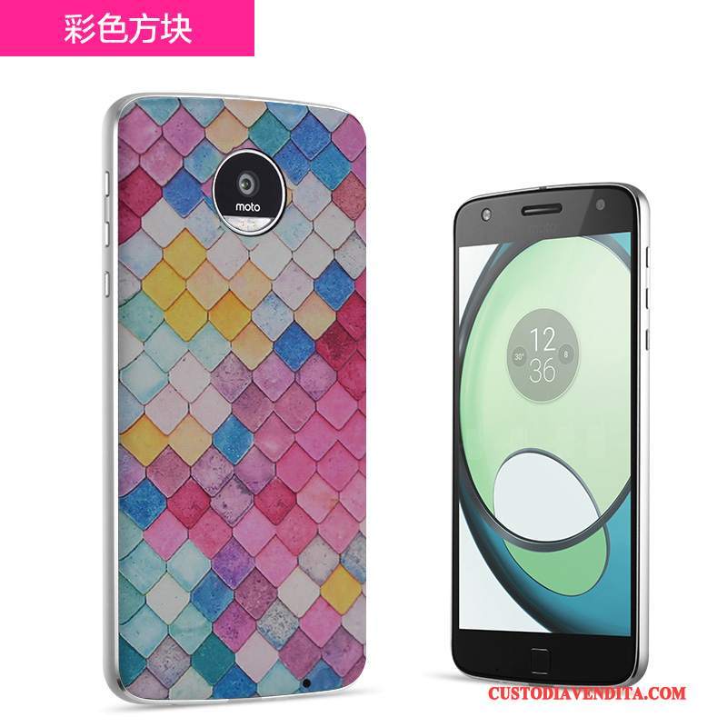 Custodia Moto Z Coperchio Posteriore Bianco, Cover Moto Z Telefono Blu