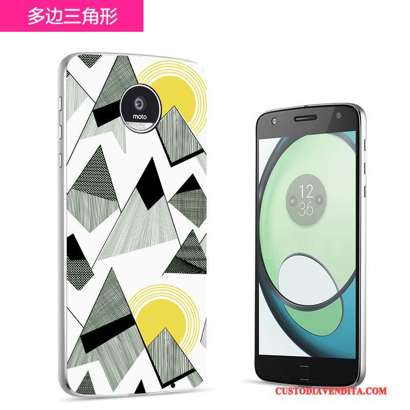 Custodia Moto Z Coperchio Posteriore Bianco, Cover Moto Z Telefono Blu