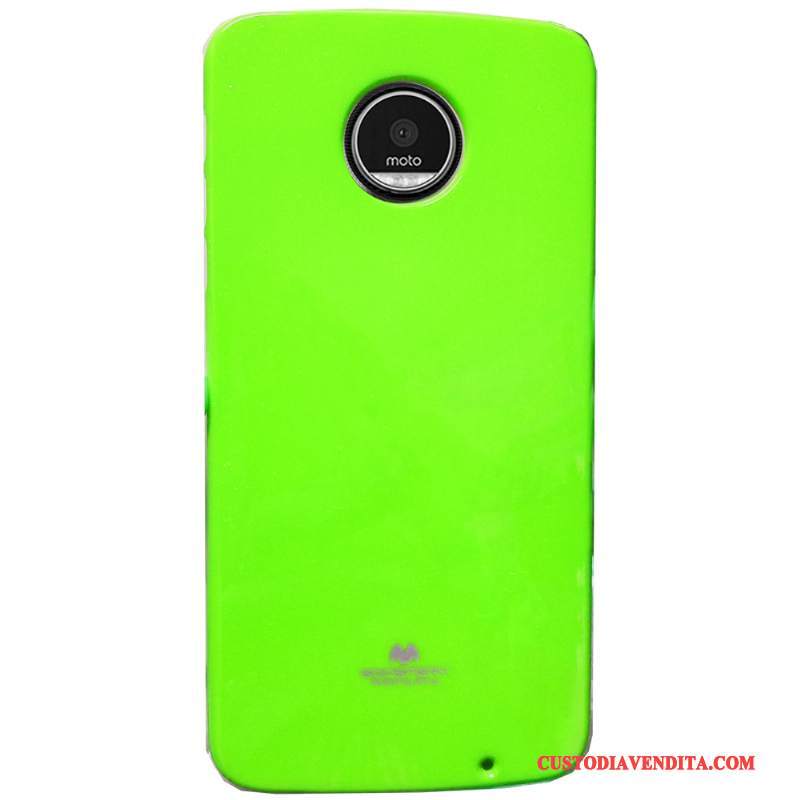 Custodia Moto Z Play Protezione Verde Morbido, Cover Moto Z Play Rosatelefono