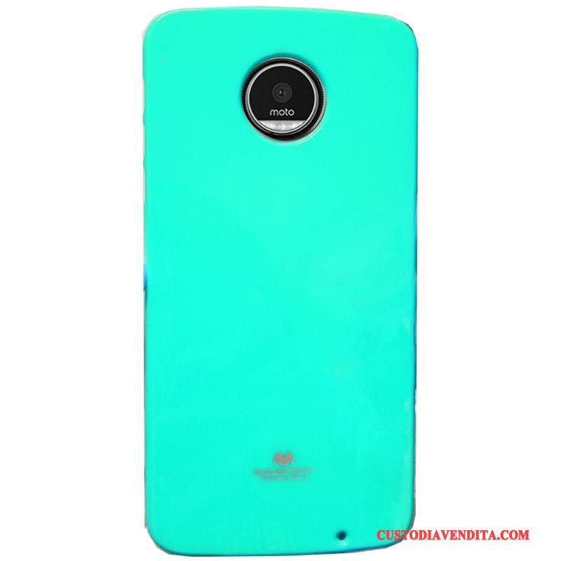 Custodia Moto Z Play Protezione Verde Morbido, Cover Moto Z Play Rosatelefono