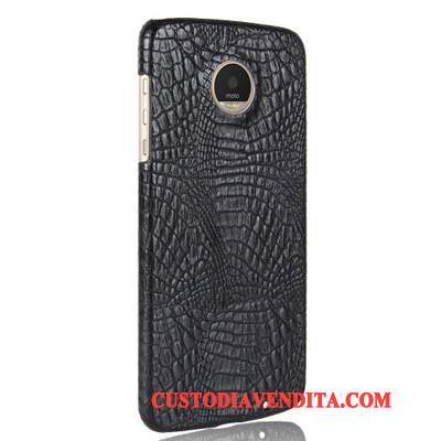 Custodia Moto Z Play Vintage Anti-caduta Coperchio Posteriore, Cover Moto Z Play Rosso Telaio