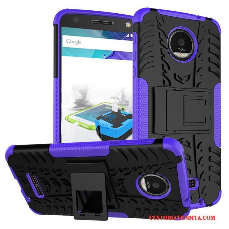 Custodia Moto Z Protezione Ispessiri Blu, Cover Moto Z Telefono