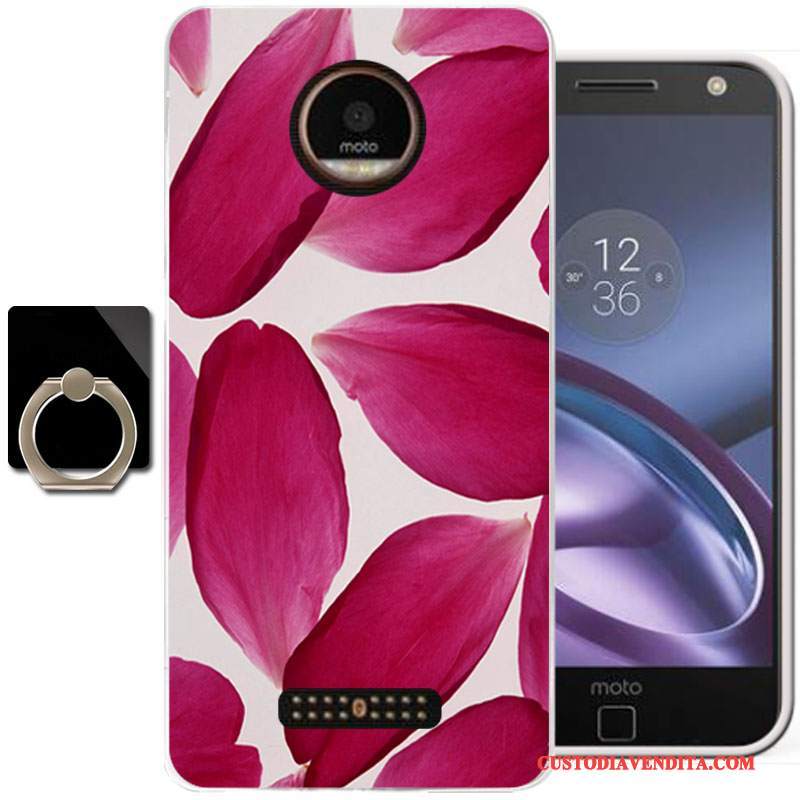 Custodia Moto Z Protezione Morbido Tutto Incluso, Cover Moto Z Colore Rosa