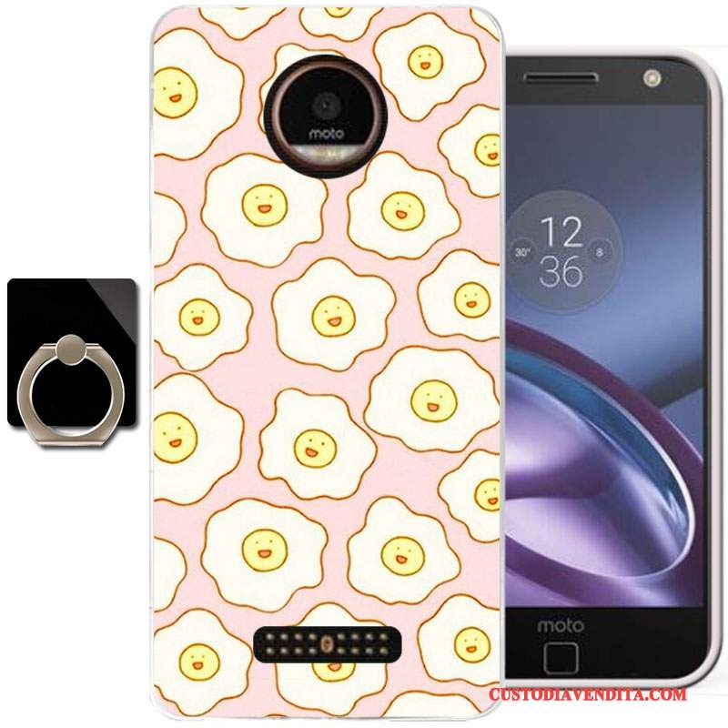 Custodia Moto Z Protezione Morbido Tutto Incluso, Cover Moto Z Colore Rosa