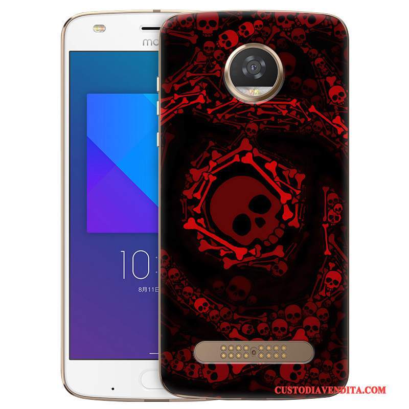 Custodia Moto Z2 Play Colore Telefono Morbido, Cover Moto Z2 Play Blu Chiaro