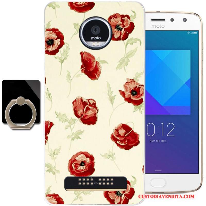 Custodia Moto Z2 Play Protezione Telefono Fresco, Cover Moto Z2 Play Moda Blu Morbido