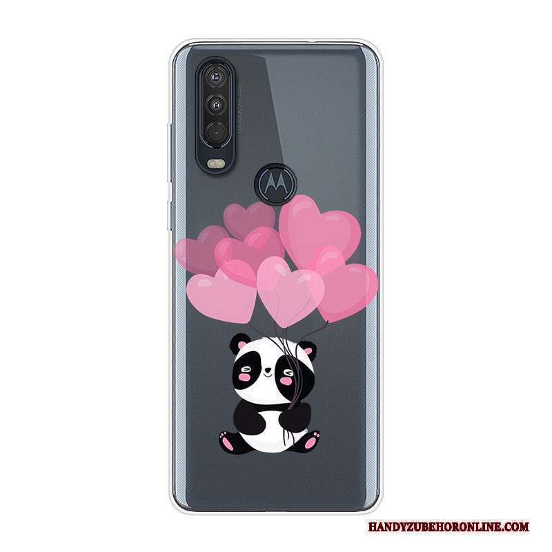 Custodia Motorola One Action Creativo Tutto Inclusotelefono, Cover Motorola One Action Silicone Blu Anti-caduta