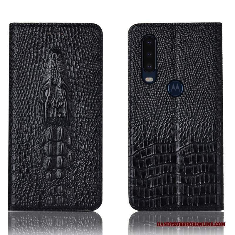 Custodia Motorola One Action Folio Tutto Incluso Anti-caduta, Cover Motorola One Action Pelle Giallotelefono