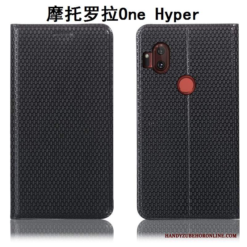 Custodia Motorola One Hyper Pelle Anti-caduta Tutto Incluso, Cover Motorola One Hyper Protezione Telefono