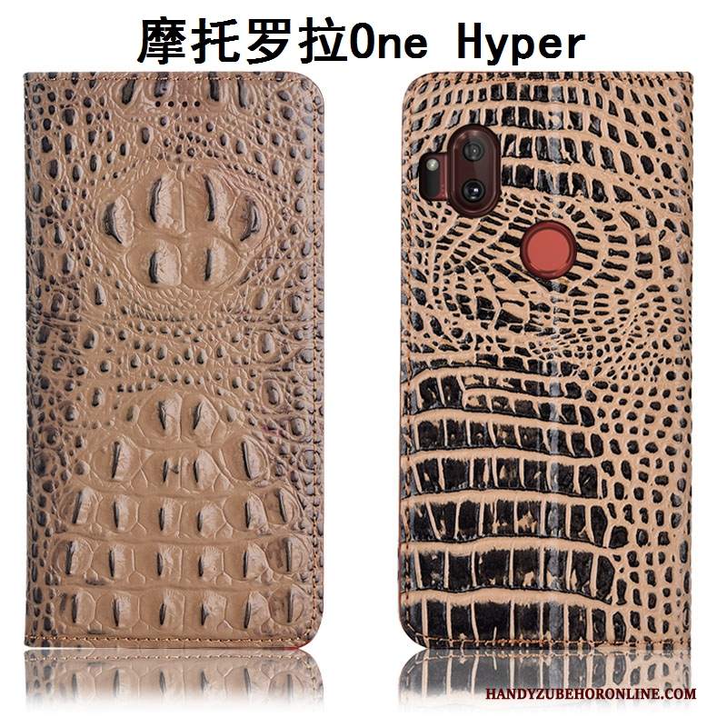 Custodia Motorola One Hyper Pelle Tutto Inclusotelefono, Cover Motorola One Hyper Protezione