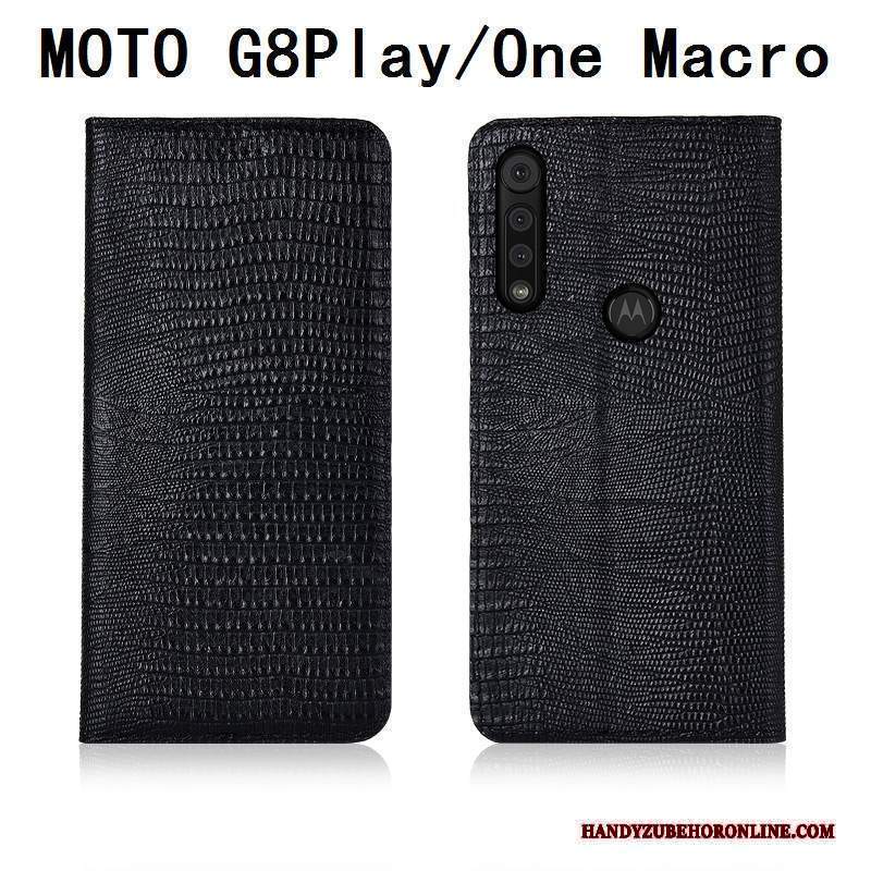 Custodia Motorola One Macro Protezione Telefono Morbido, Cover Motorola One Macro Pelle Anti-caduta Tutto Incluso