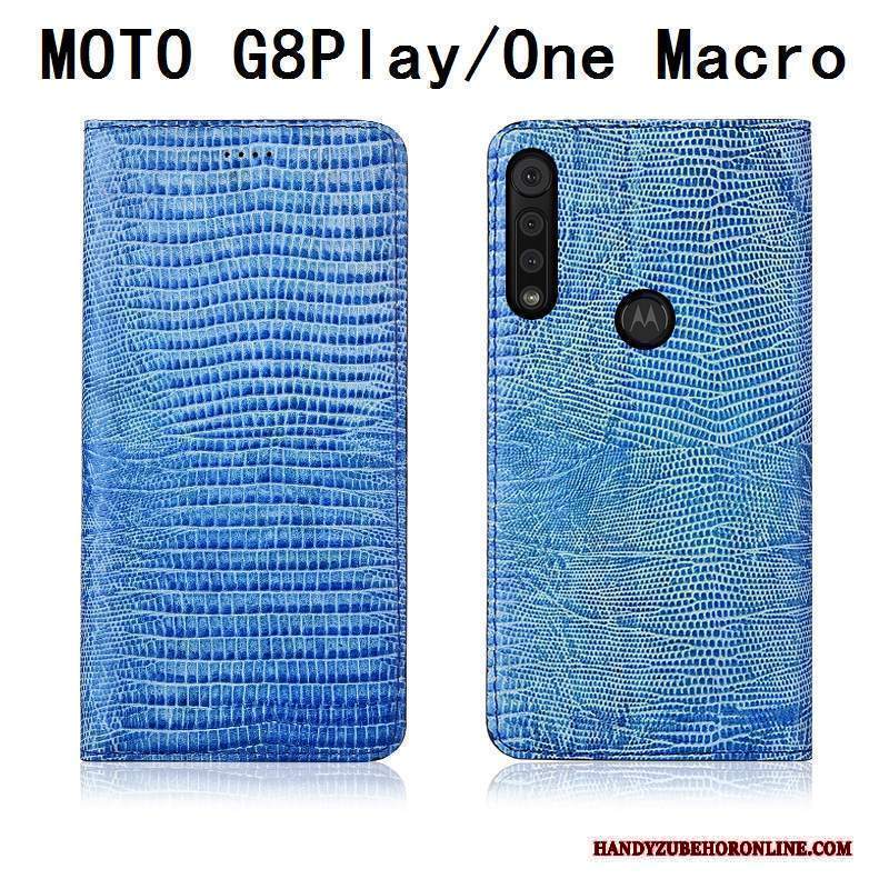 Custodia Motorola One Macro Protezione Telefono Morbido, Cover Motorola One Macro Pelle Anti-caduta Tutto Incluso