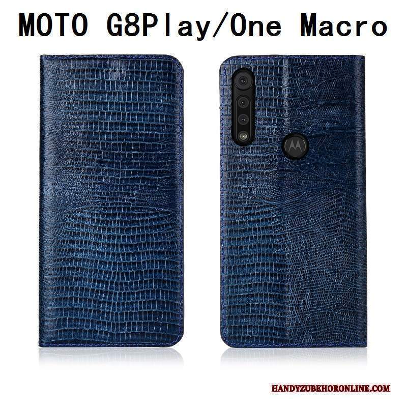 Custodia Motorola One Macro Protezione Telefono Morbido, Cover Motorola One Macro Pelle Anti-caduta Tutto Incluso