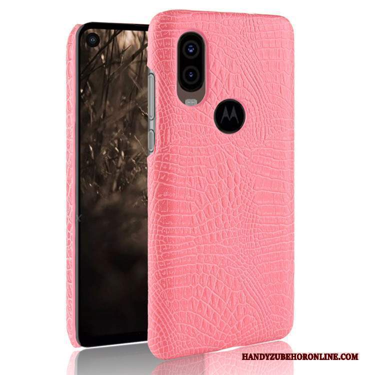 Custodia Motorola One Vision Protezione Antiscivolo Nero, Cover Motorola One Vision Telefono Difficile