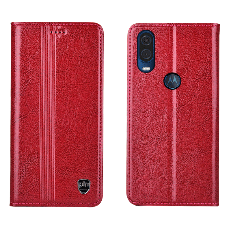 Custodia Motorola One Vision Protezione Rossotelefono, Cover Motorola One Vision Anti-caduta Tutto Incluso