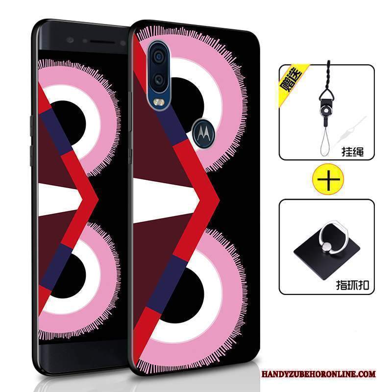 Custodia Motorola One Vision Silicone Telefono Anti-caduta, Cover Motorola One Vision Protezione Morbido Tutto Incluso