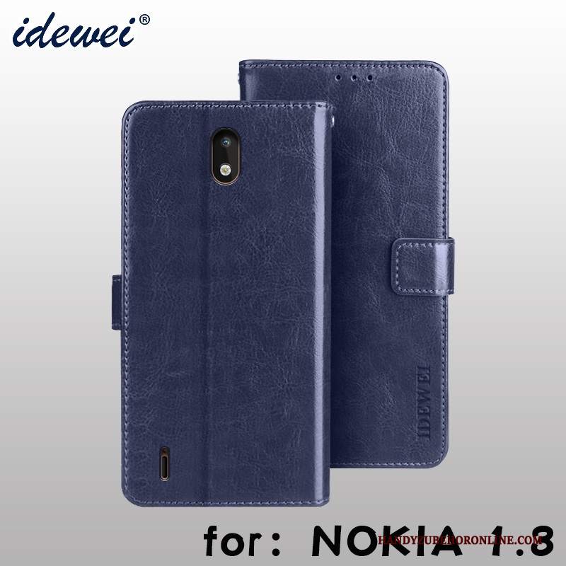 Custodia Nokia 1.3 Portafoglio Supporto Carta, Cover Nokia 1.3 Folio