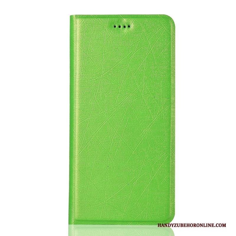 Custodia Nokia 2.1 Folio Seta Verde, Cover Nokia 2.1 Pelle Nuovotelefono