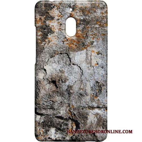 Custodia Nokia 2.1 Macchiati Vento, Cover Nokia 2.1 Grigio Difficile