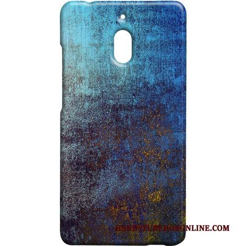 Custodia Nokia 2.1 Macchiati Vento, Cover Nokia 2.1 Grigio Difficile