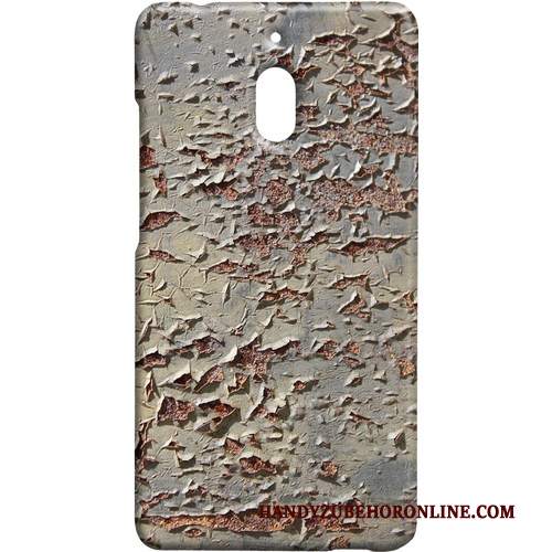 Custodia Nokia 2.1 Macchiati Vento, Cover Nokia 2.1 Grigio Difficile