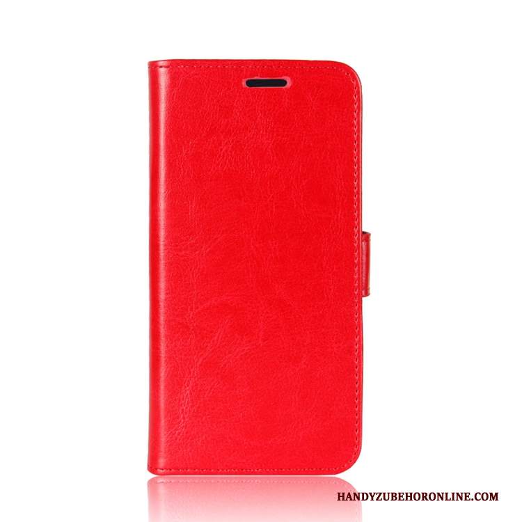 Custodia Nokia 2.1 Pelle Modello Rosso, Cover Nokia 2.1 Portafoglio Tutto Incluso Carta