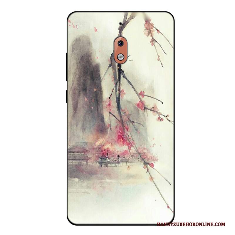 Custodia Nokia 2.1 Silicone Arte Semplici, Cover Nokia 2.1 Fresco Tutto Incluso