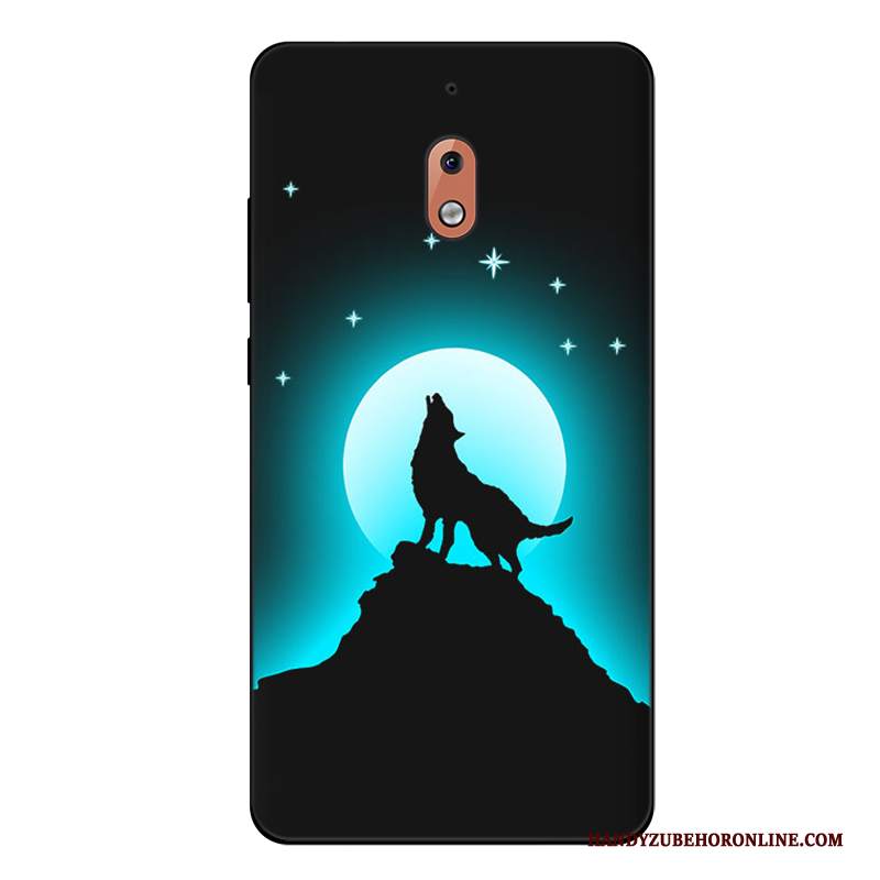 Custodia Nokia 2.1 Silicone Arte Semplici, Cover Nokia 2.1 Fresco Tutto Incluso