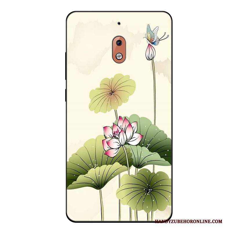 Custodia Nokia 2.1 Silicone Arte Semplici, Cover Nokia 2.1 Fresco Tutto Incluso