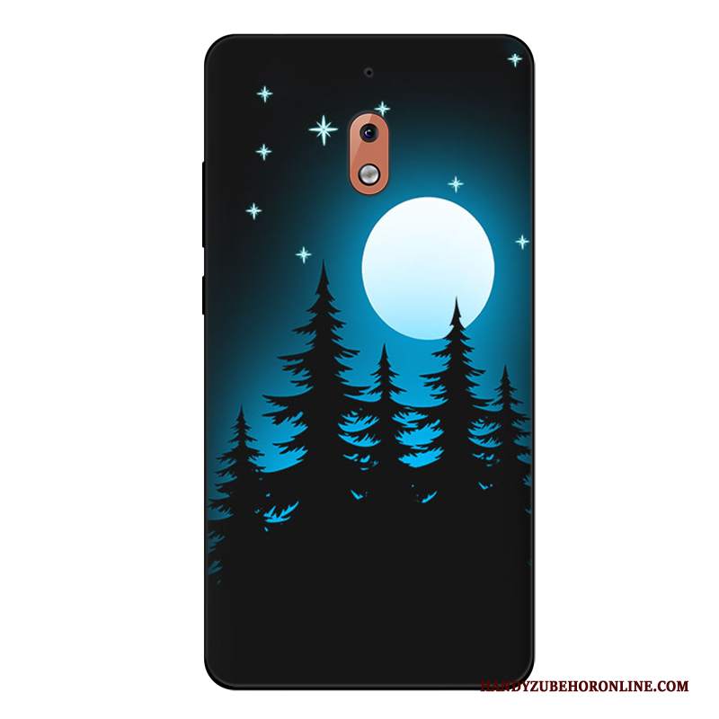 Custodia Nokia 2.1 Silicone Arte Semplici, Cover Nokia 2.1 Fresco Tutto Incluso