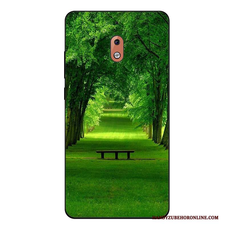 Custodia Nokia 2.1 Silicone Arte Semplici, Cover Nokia 2.1 Fresco Tutto Incluso