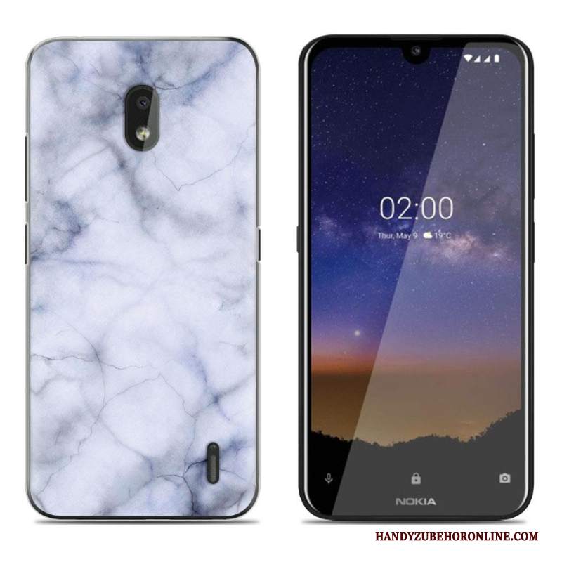 Custodia Nokia 2.2 Cartone Animato Anti-caduta Verde, Cover Nokia 2.2 Colore Morbidotelefono