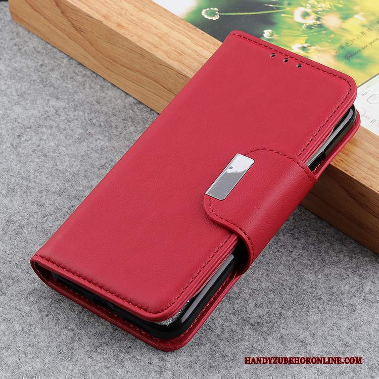 Custodia Nokia 2.3 Pelle Telefono Modello, Cover Nokia 2.3 Rosso